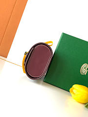 Okify Goyard Voyage Double Dark Red Watch Box 16x10.5x6.5cm - 4