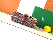 Okify Goyard Voyage Double Dark Red Watch Box 16x10.5x6.5cm - 3