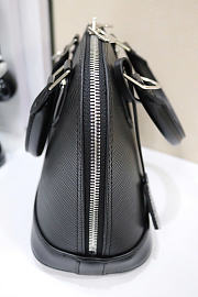 Okify Louis Vuitton Alma BB Epi Bag In Black M40862 24x11.5x18cm - 3