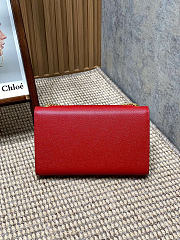 Okify YSL Kate Small Chain Bag Red 24x14.5x5.5cm - 4