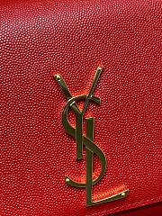 Okify YSL Kate Small Chain Bag Red 24x14.5x5.5cm - 2