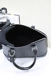 Okify Louis Vuitton Alma PM Bag Black Epi M40302 31.5x15x24cm - 5