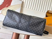 Okify Louis Vuitton Keepall 55 Bag Black 55x31x24cm - 5