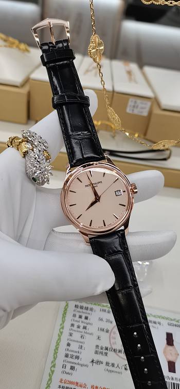 Okify Patek Philippe Rose Gold Watch 39mm 