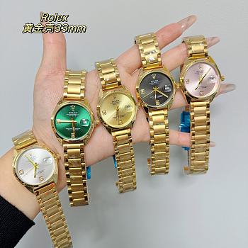 Okify Rolex Gold Women Watch 33mm 