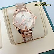 Okify Rolex Rose Gold Women Watch 33mm  - 6