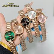 Okify Rolex Rose Gold Women Watch 33mm  - 1