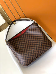 Okify Louis Vuitton Delightful MM Damier Bag 42x15x33cm - 3