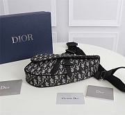 Okify Dior Saddle Black Oblique Bag 28x20x5cm - 5