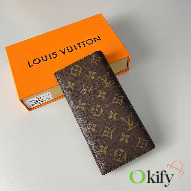 Okify Louis Vuitton Monogram Long Wallet M66540 19x10cm - 1