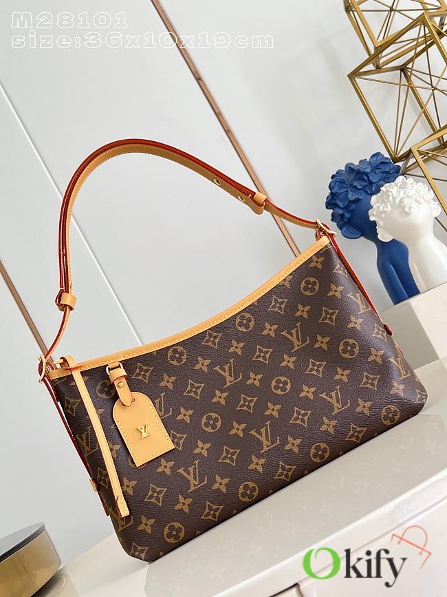 Okify Louis Vuitton CarryAll East West Bag M28101 36x19x10cm  - 1