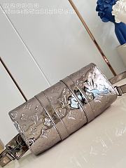 Okify Louis Vuitton Keepall 25 Bag Silver M26903 25x15x11cm - 4