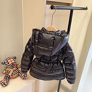 Okify Moncler Black Kid Down Jacket - 6