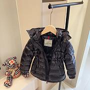 Okify Moncler Black Kid Down Jacket - 5