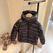 Okify Moncler Black Kid Down Jacket - 4