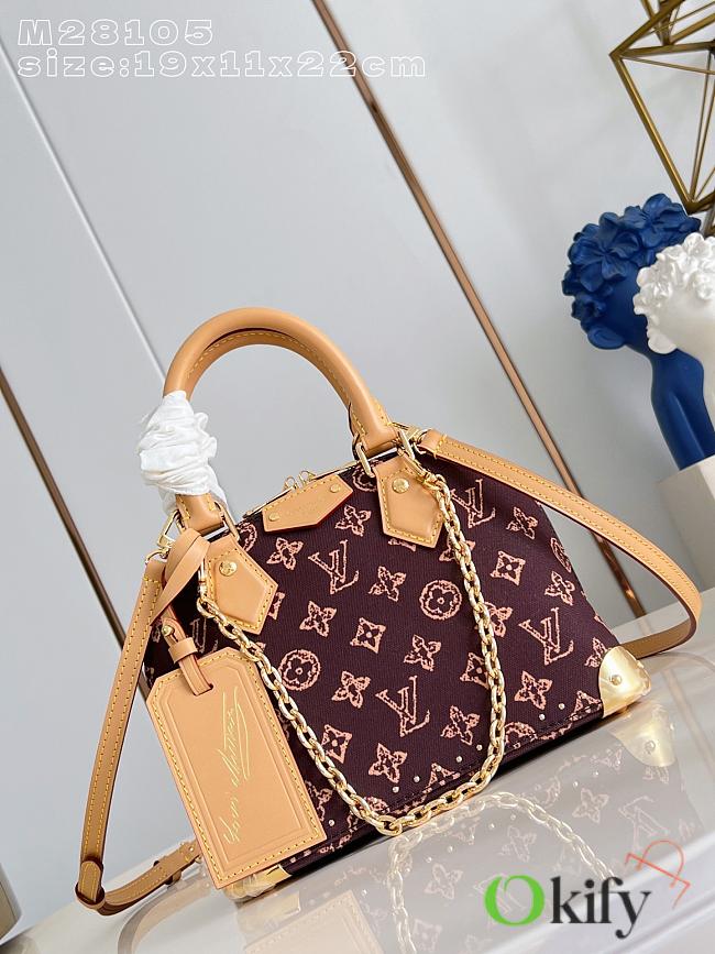 Okify Louis Vuitton Alma Trunk BB Bag M28105 22x19x11cm - 1