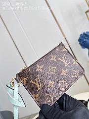 Okify Louis Vuitton All In BB Bag Blue Strap 18x16x12cm - 6