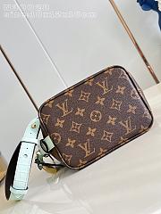 Okify Louis Vuitton All In BB Bag Blue Strap 18x16x12cm - 5