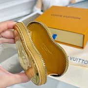 Okify Louis Vuitton Gold Heart Pouch - 6