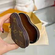 Okify Louis Vuitton Brown Heart Pouch - 6