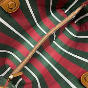 Okify Gucci Emblem Medium Tote Bag Brown 38x25x15cm - 2