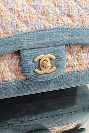 Okify CC Tweed Flap Bag 20cm 27550 - 6