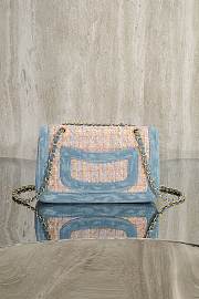 Okify CC Tweed Flap Bag 25cm 27551 - 4