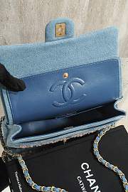 Okify CC Tweed Flap Bag 25cm 27551 - 6