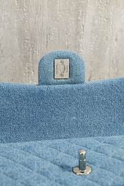 Okify CC Flap Bag Denim 20cm 27554 - 4