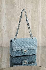 Okify CC Flap Bag Denim 25cm 27555 - 4