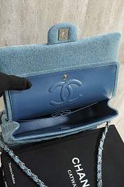 Okify CC Flap Bag Denim 25cm 27555 - 2