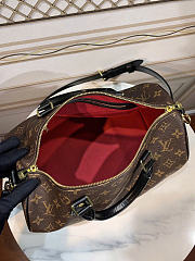 Okify Louis Vuitton Speedy 30 Bag Black And Brown M48284 30x21x7cm - 6