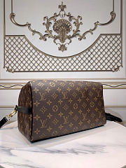 Okify Louis Vuitton Speedy 30 Bag Black And Brown M48284 30x21x7cm - 5