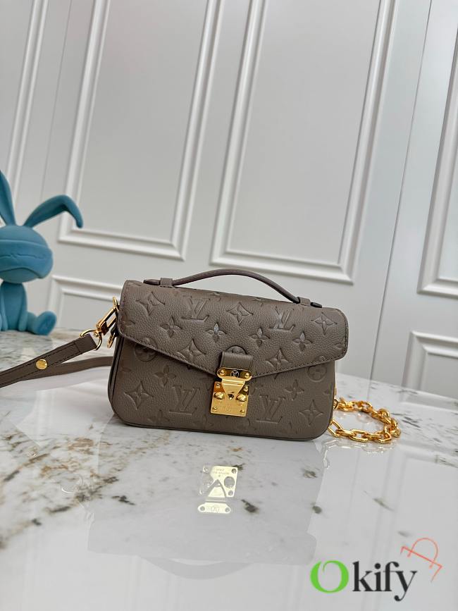 Okify Louis Vuitton East West Bag Gray 21.5x13.5x6cm - 1