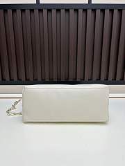 Okify Dior Small Bow Bag White Lambskin 27x18x8cm - 5