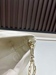 Okify Dior Small Bow Bag White Lambskin 27x18x8cm - 2