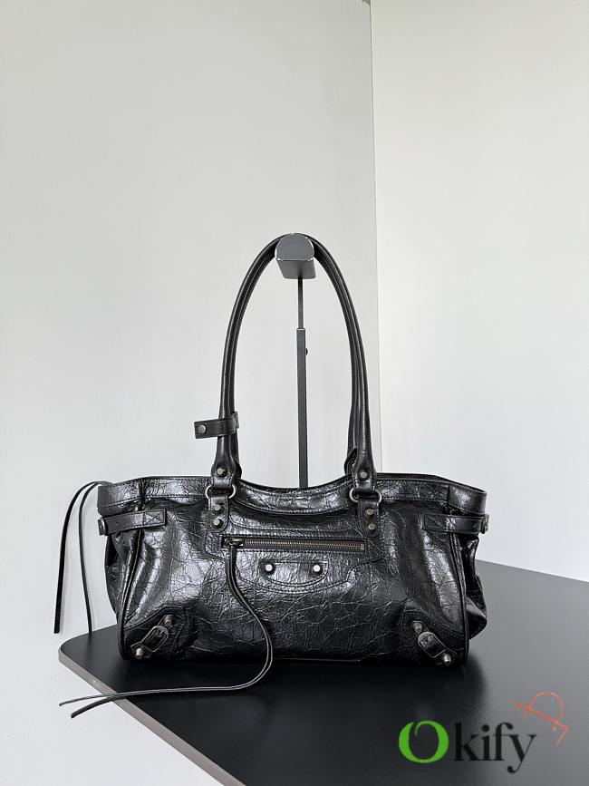 Okify Prada Le City East West Bag Black 40x18x15cm - 1