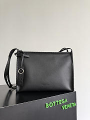 Okify Bottega Veneta Corriere Messenger Bag Black 39x29x14.5cm - 1