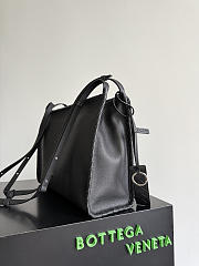 Okify Bottega Veneta Corriere Messenger Bag Black 39x29x14.5cm - 5