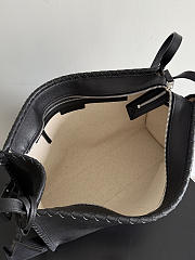 Okify Bottega Veneta Corriere Messenger Bag Black 39x29x14.5cm - 2