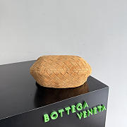 Okify Bottega Veneta Mini Jodie Bag Brown Suede 23x15x5cm - 5