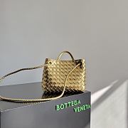 Okify Bottega Veneta Small Andiamo Bag Gold 25x22x10cm - 3