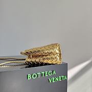 Okify Bottega Veneta Small Andiamo Bag Gold 25x22x10cm - 4