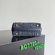 Okify Bottega Veneta Wallace Bag Denim Blue 20x13x9.5cm - 6
