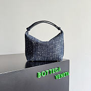 Okify Bottega Veneta Wallace Bag Denim Blue 20x13x9.5cm - 1
