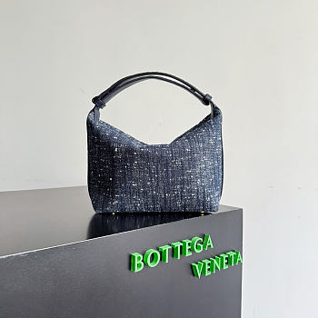 Okify Bottega Veneta Wallace Bag Denim Blue 20x13x9.5cm