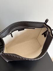 Okify Bottega Veneta Corriere Messenger Bag Dark Brown 39x29x14.5cm - 3