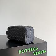 Okify Bottega Veneta Dark Blue Toiletry Pouch 26x13x10cm - 5