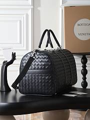 Okify Bottega Veneta Duffle Bag Black 55x29x24cm - 2