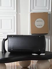 Okify Bottega Veneta Duffle Bag Black 55x29x24cm - 3